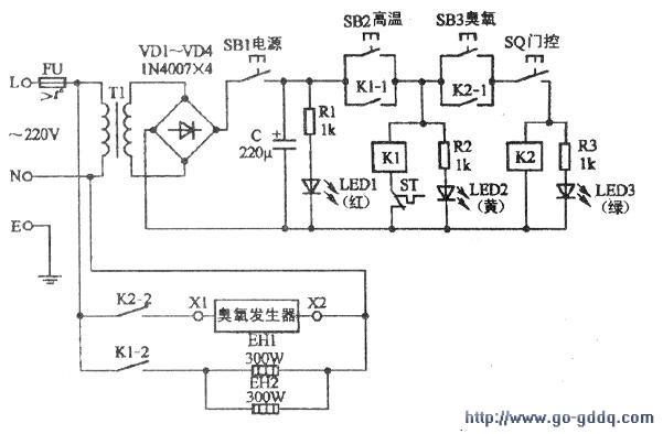 消毒柜显示故障代码E0，该如何进行维修？